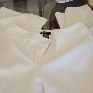 New York & Company Cream Women's Trousers